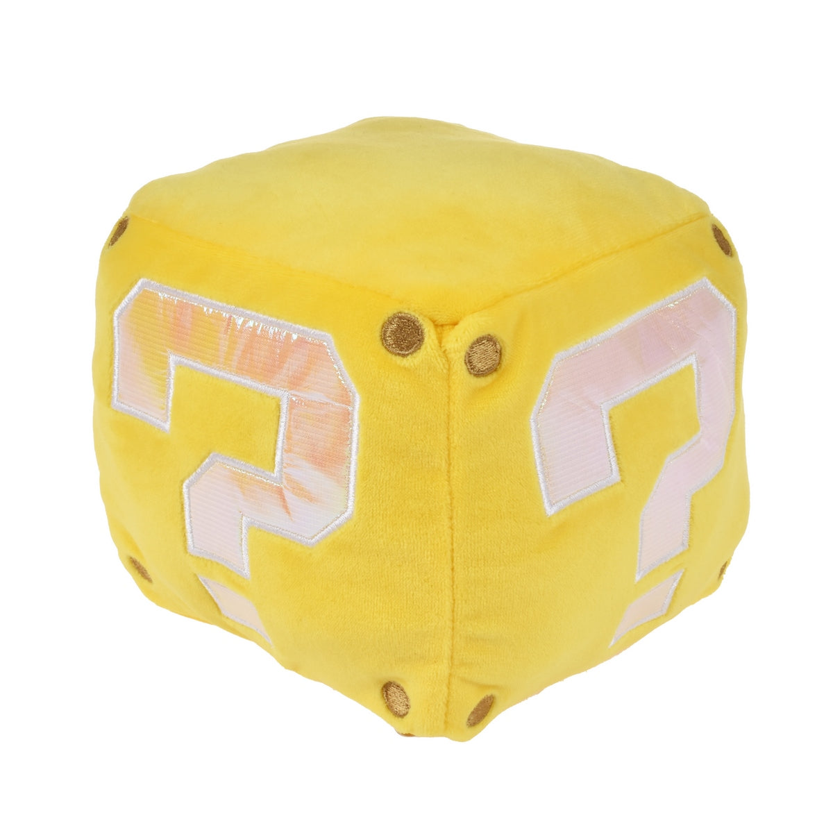 Peluche Con Sonido Super Mario De Nintendo - Bloque De Interogacion